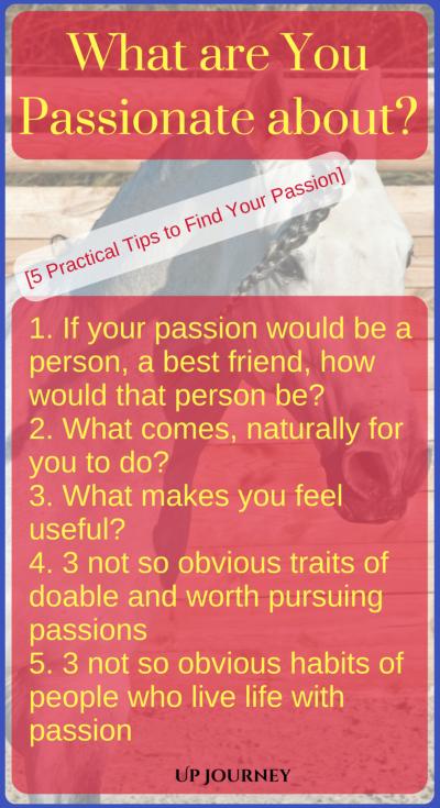 How to find your passion in life