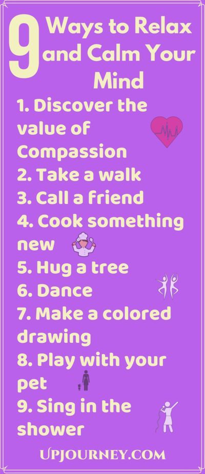 9 Ways to Relax and Calm Your Mind