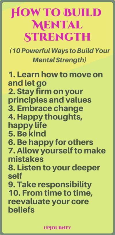 Building Mental Strength