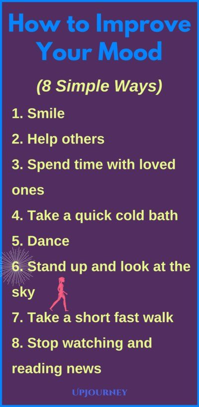 How to Improve Your Mood and Feel Better