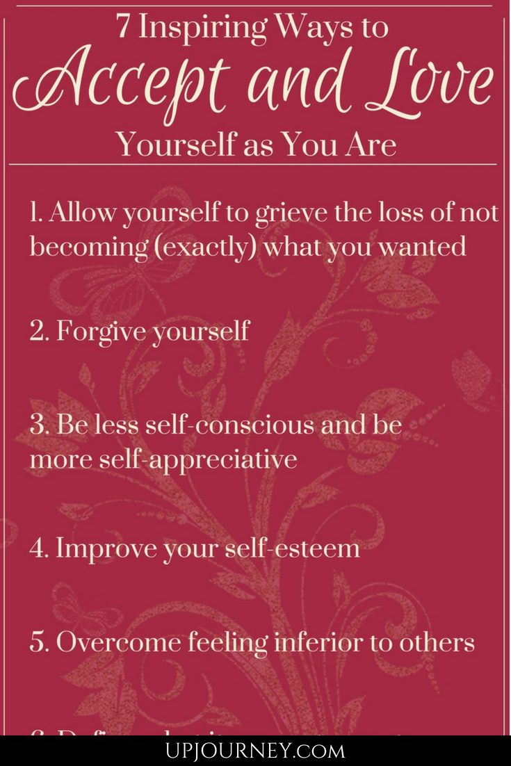 7 Inspiring Ways to Accept and Love Yourself as You Are
