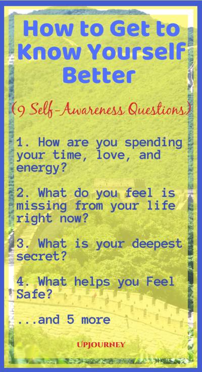 How to Get to Know Yourself Better - 9 Questions