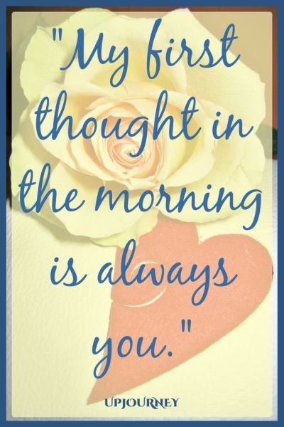 My first thought in the morning is always you. #quotes #relationship #love #missingyou 