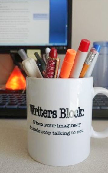 Writers Block Mug
