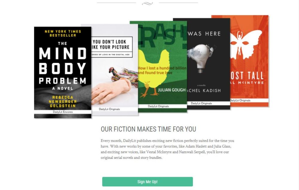 Dailylit read fiction books online