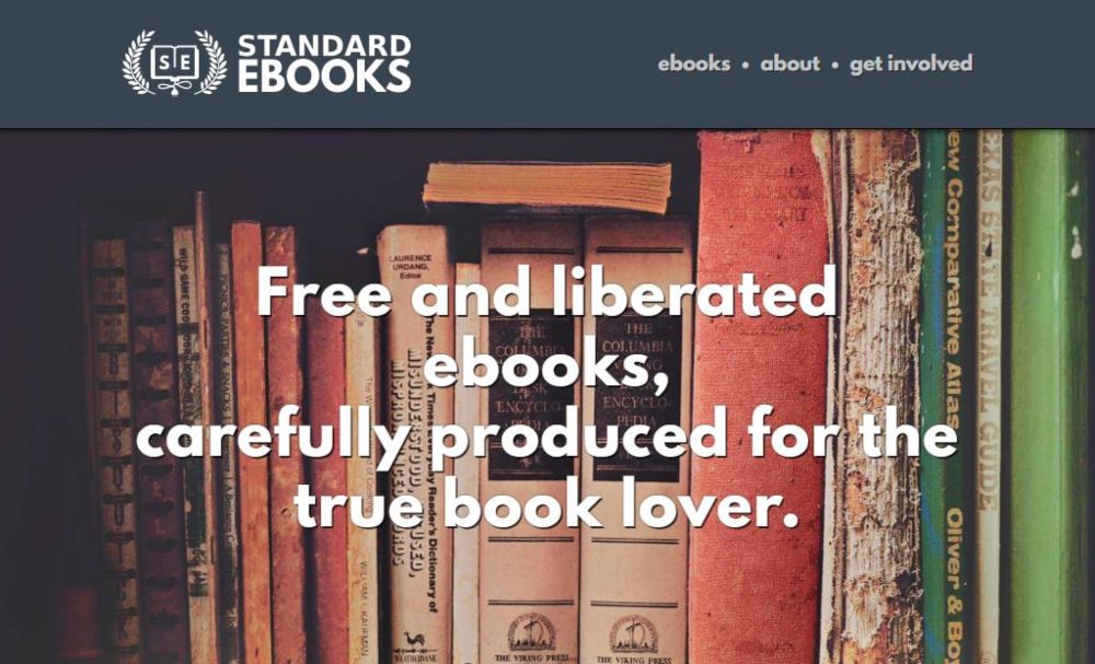 Standard Ebooks download free ebooks