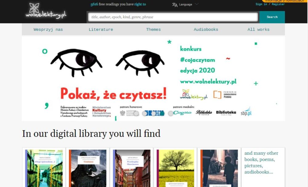 Wolnelektury download free polish ebooks, poems, audiobooks