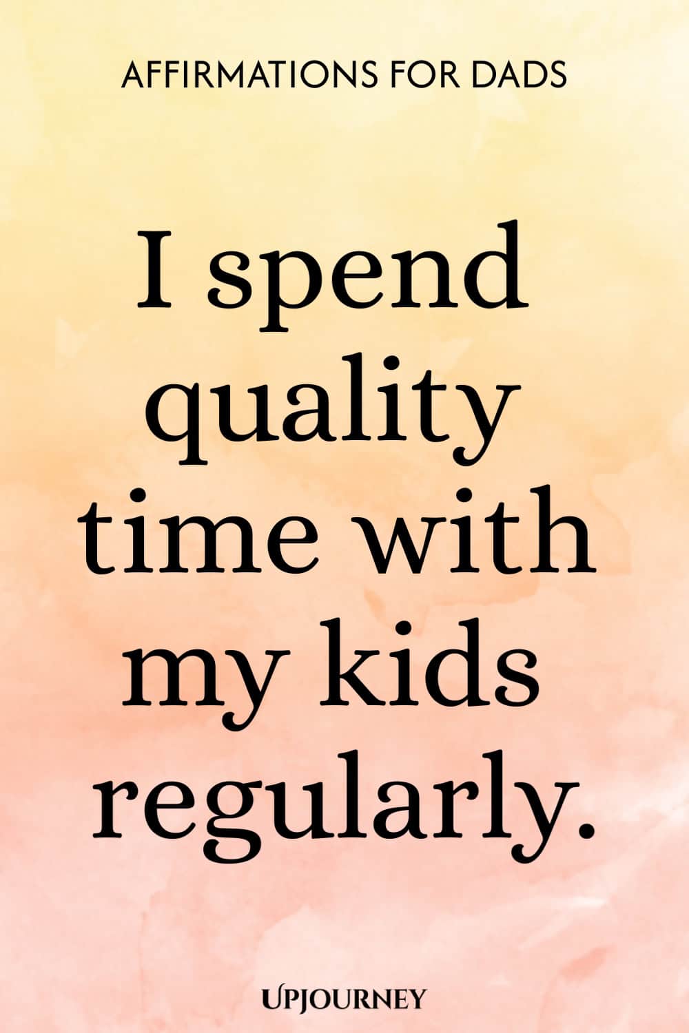 I spend quality time with my kids regularly.