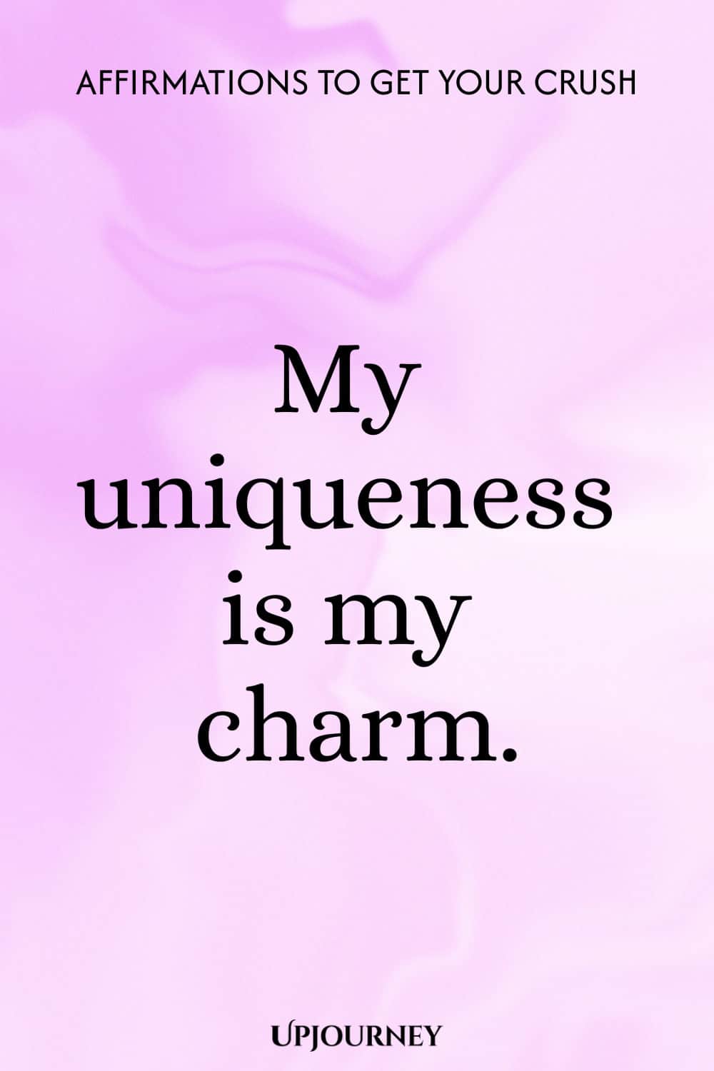 My uniqueness is my charm.