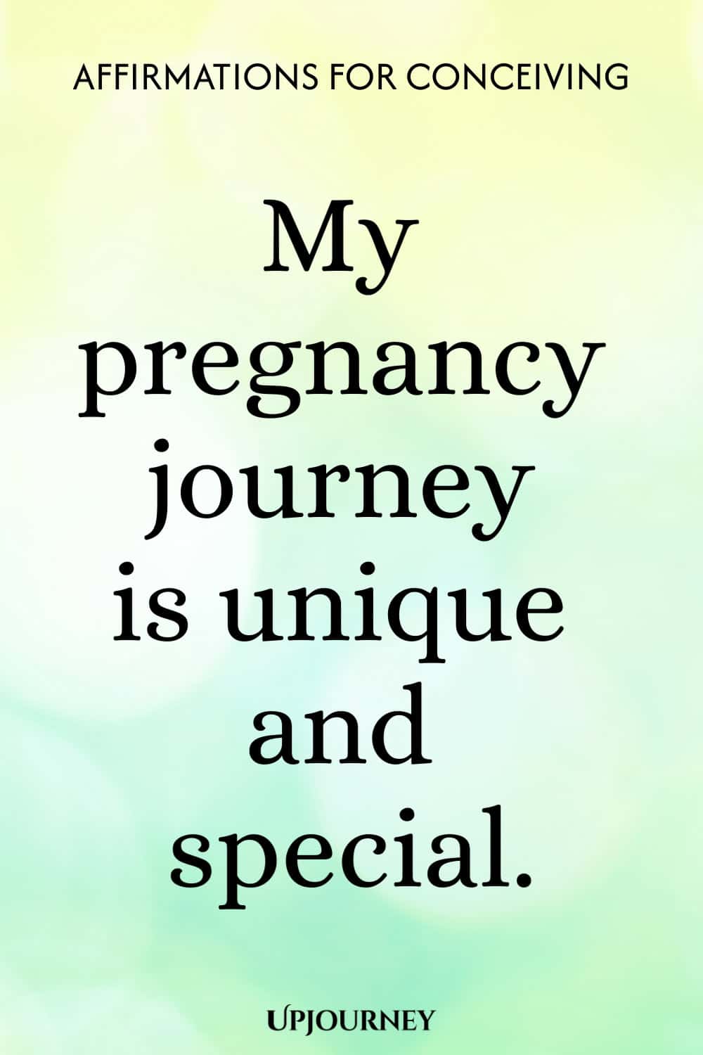 My pregnancy journey is unique and special.