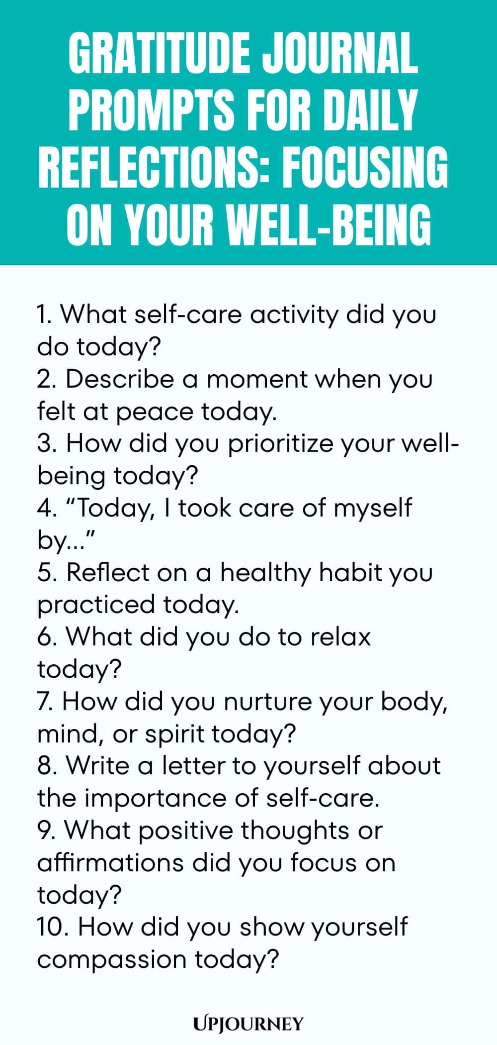 Gratitude Journal Prompts for Daily Reflections: Focusing on Your Well-Being