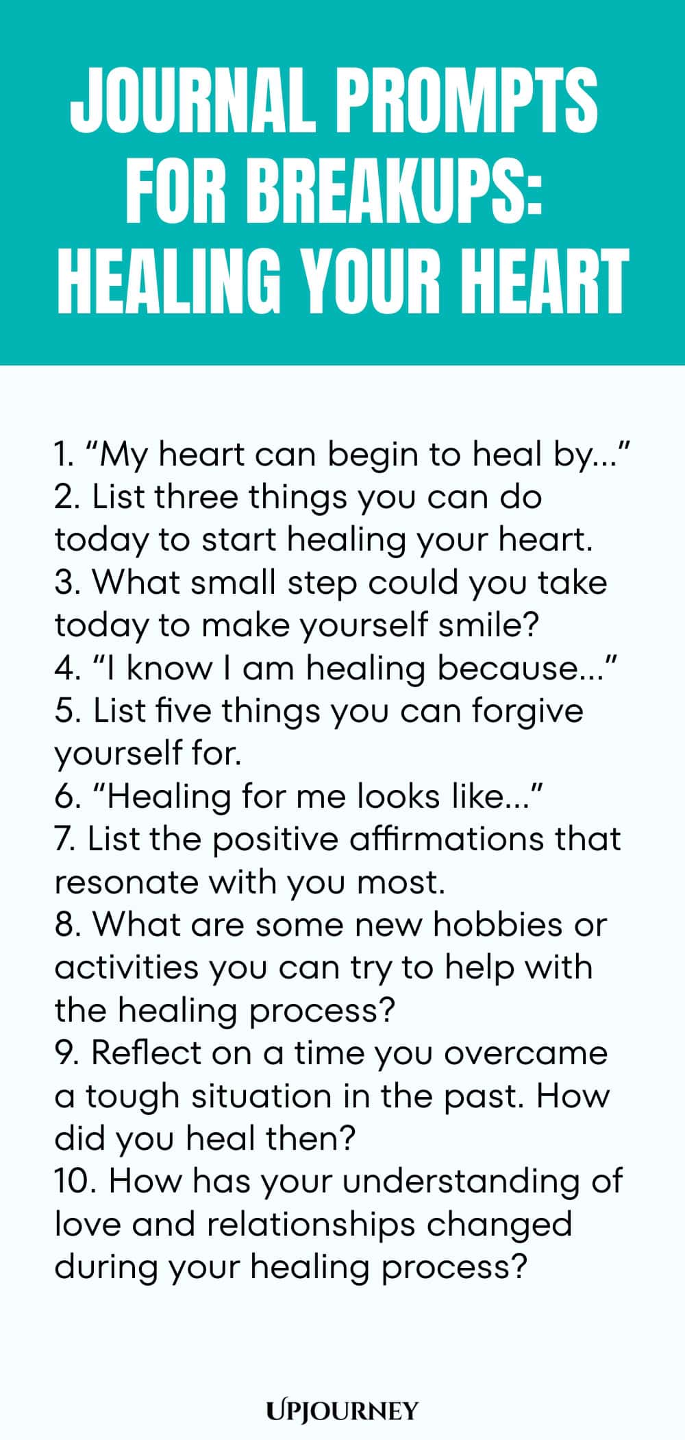 Journal Prompts for Breakups: Healing Your Heart