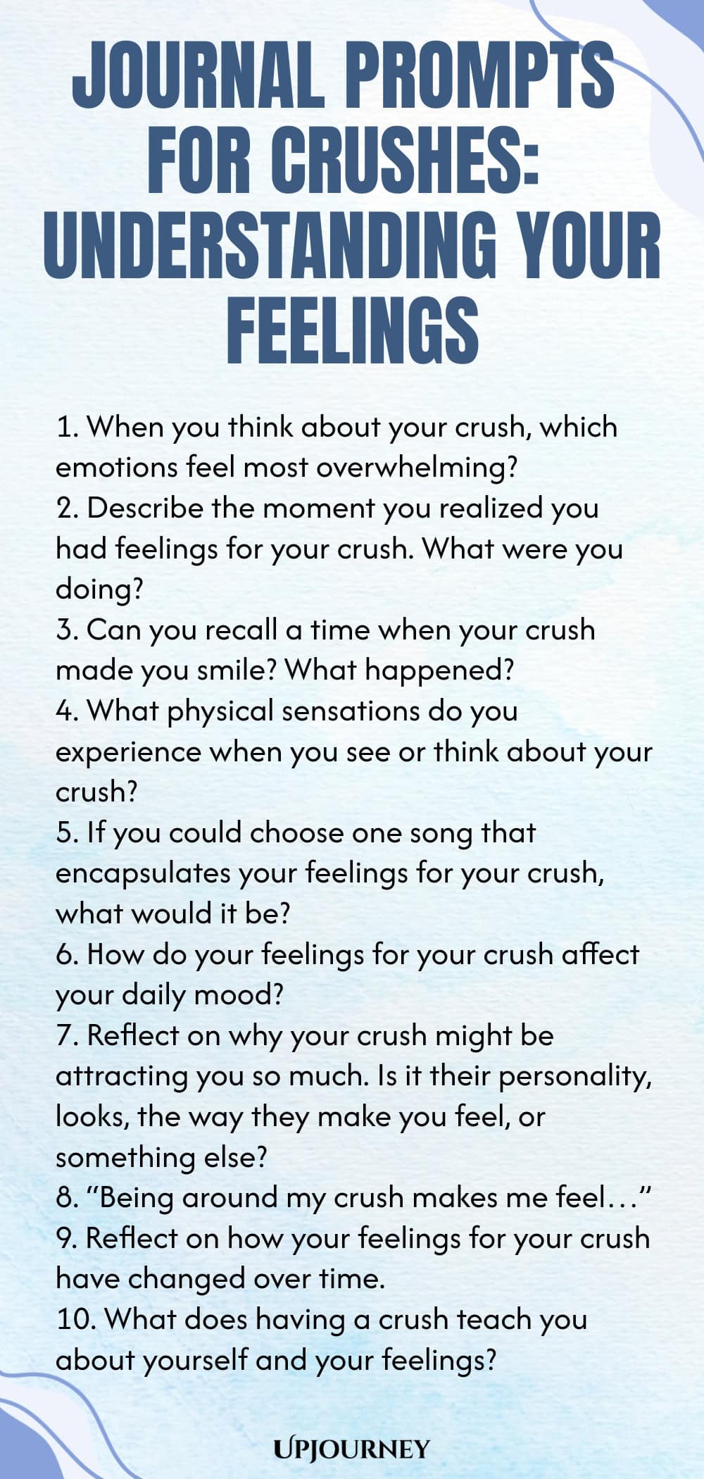 Journal Prompts for Crushes: Understanding Your Feelings