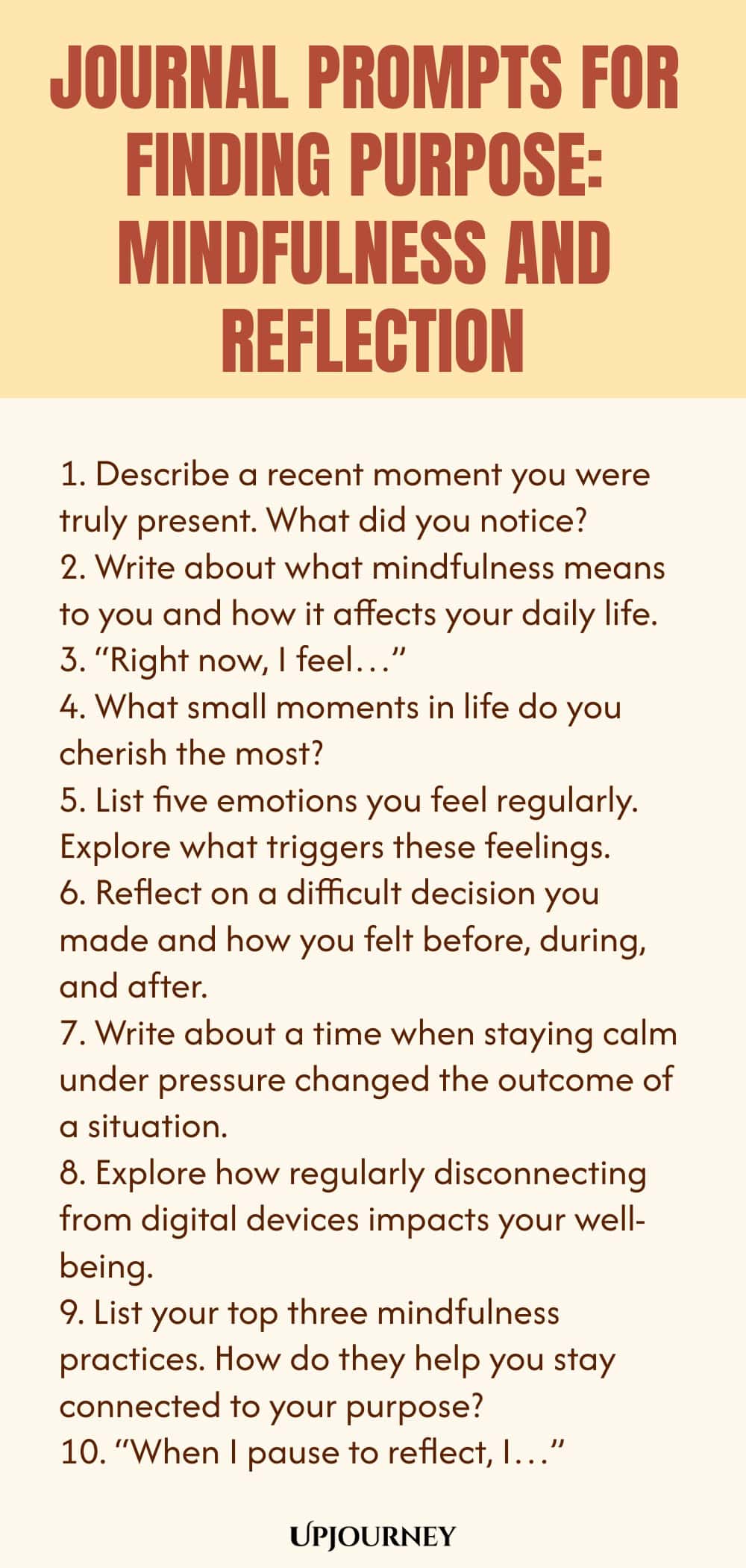 Journal Prompts for Finding Purpose: Mindfulness and Reflection