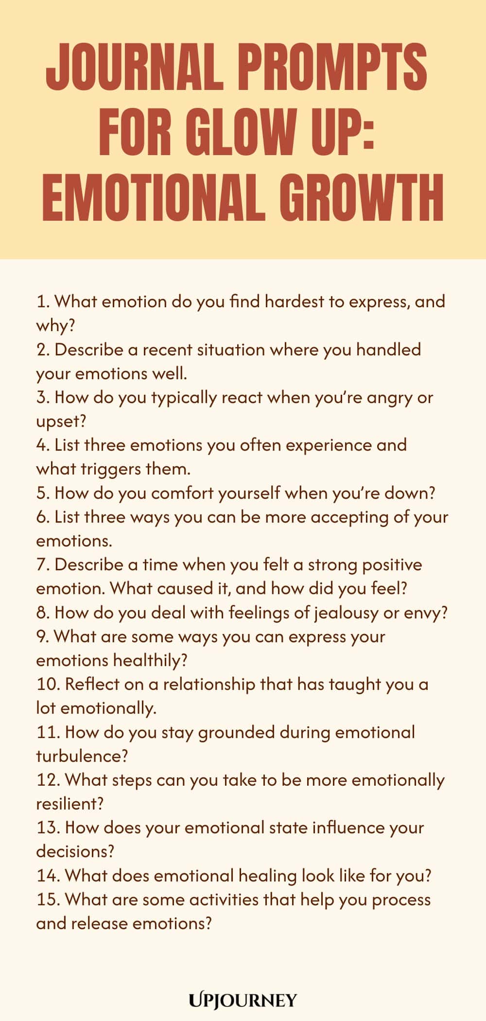 Journal Prompts for Glow Up: Emotional Growth