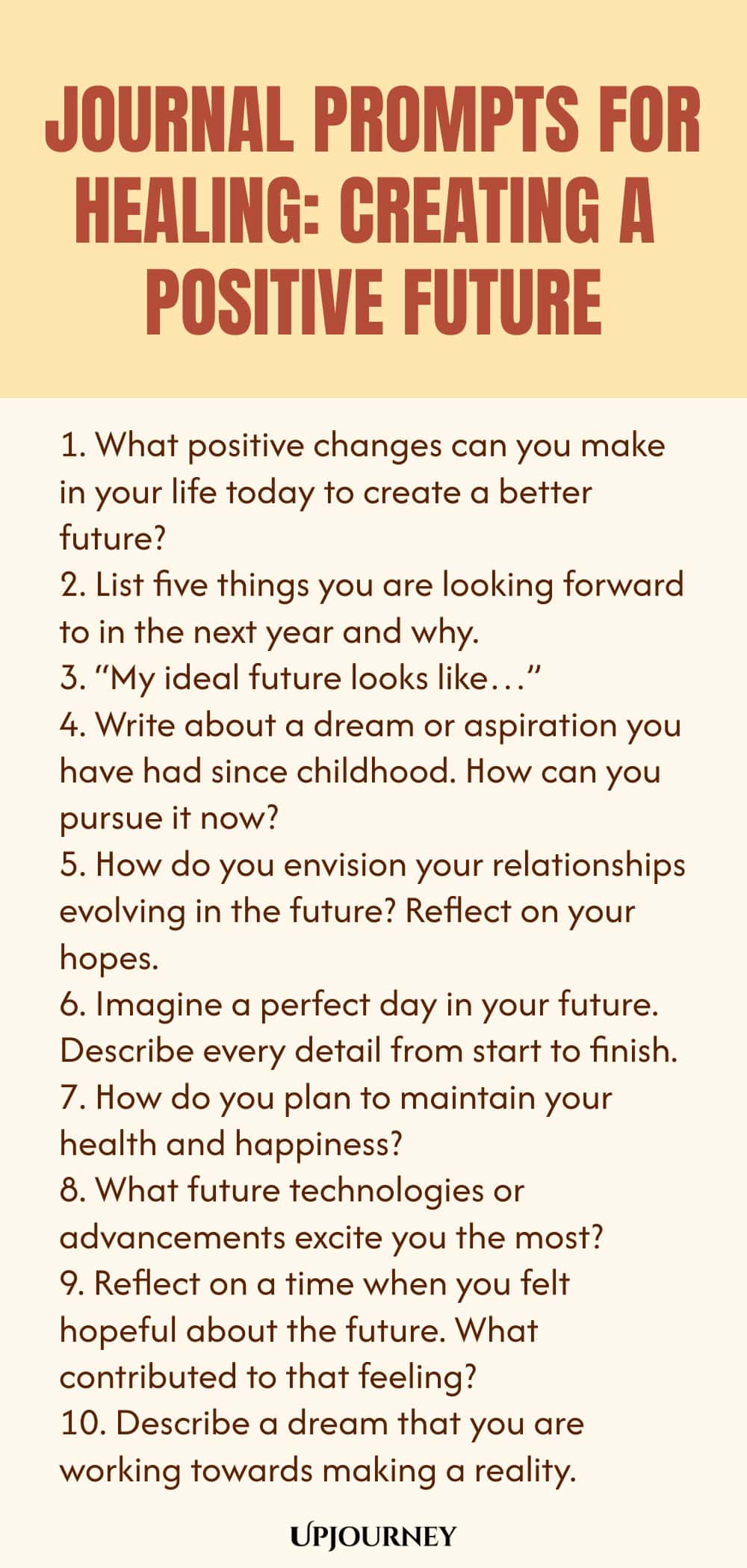 Journal Prompts for Healing: Creating a Positive Future