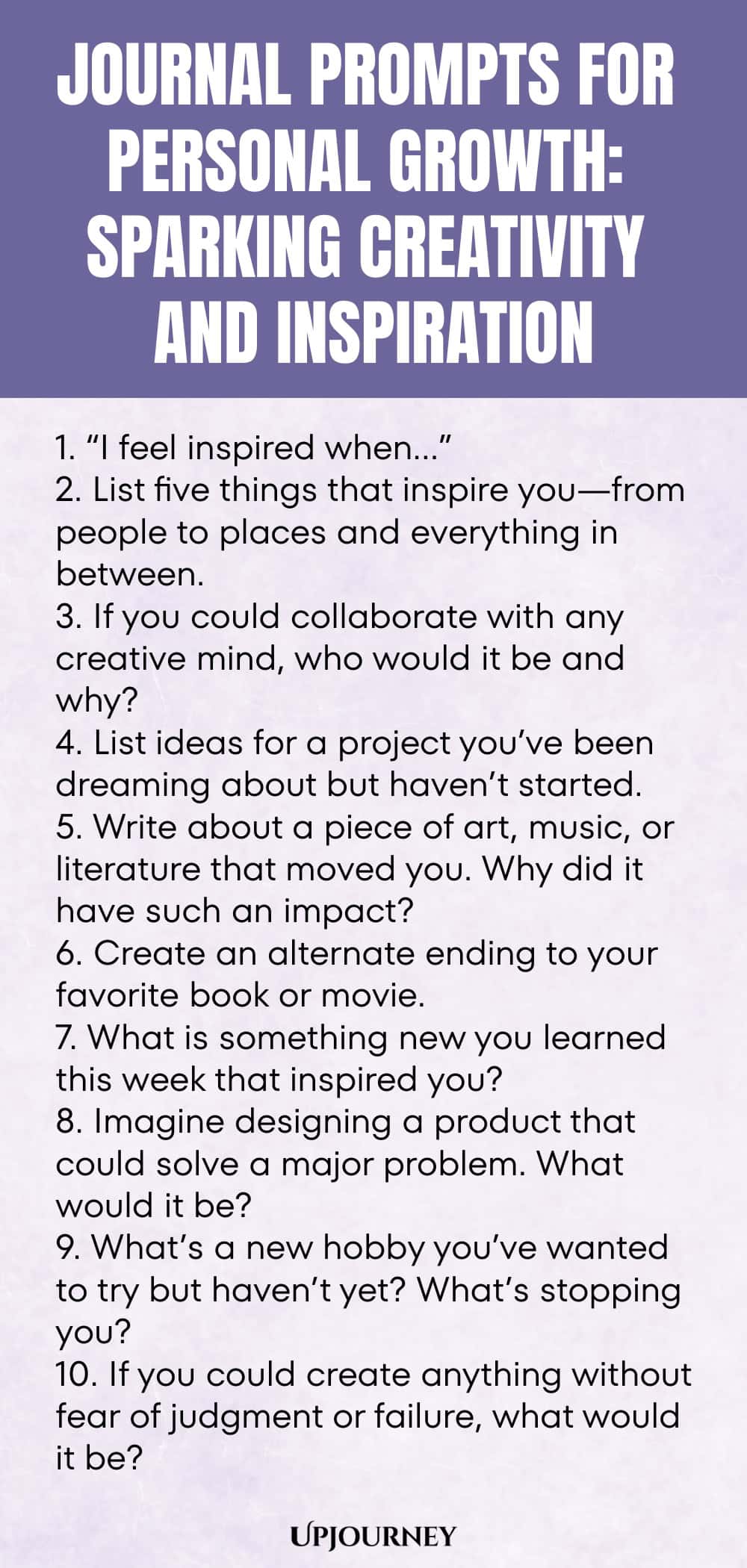 Journal Prompts for Personal Growth: Sparking Creativity and Inspiration