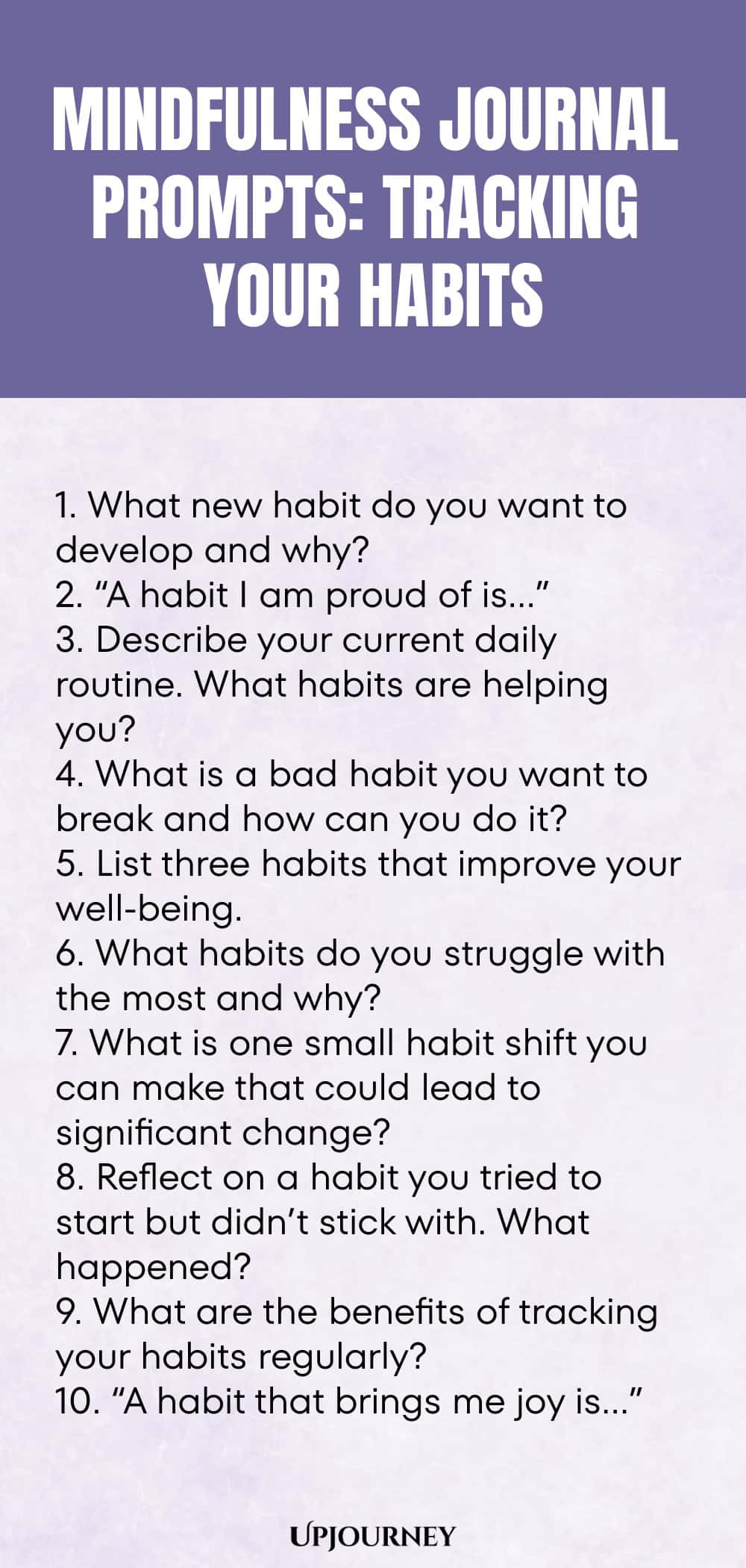 Mindfulness Journal Prompts: Tracking Your Habits