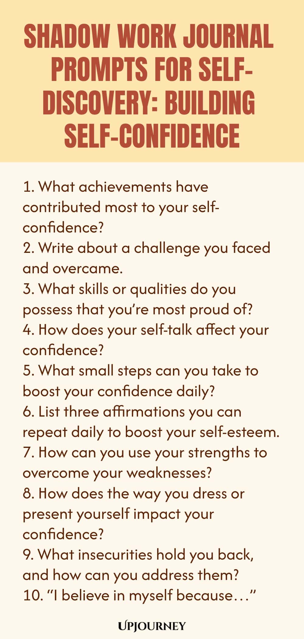 Shadow Work Journal Prompts for Self-Discovery: Building Self-Confidence