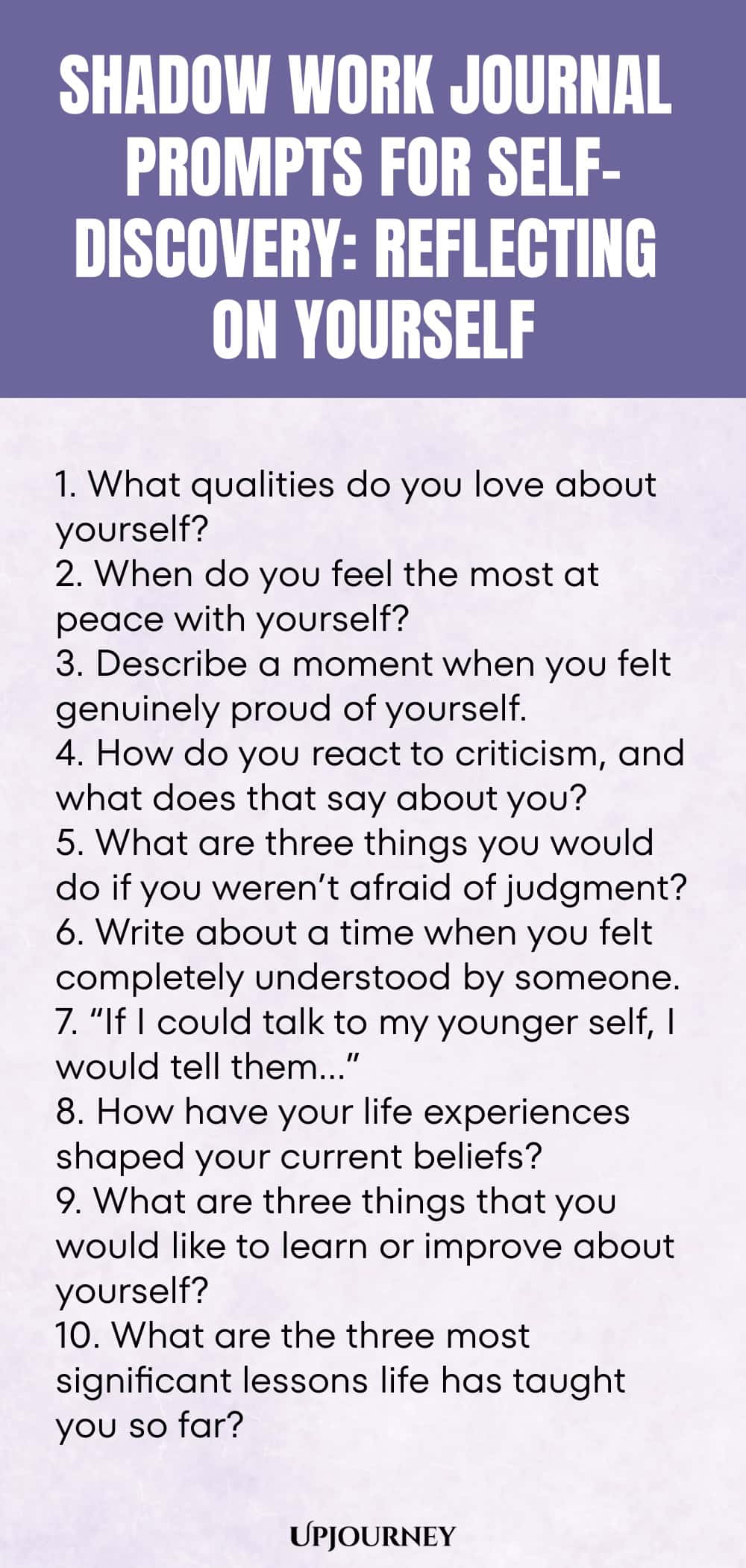 Shadow Work Journal Prompts for Self-Discovery: Reflecting on Yourself