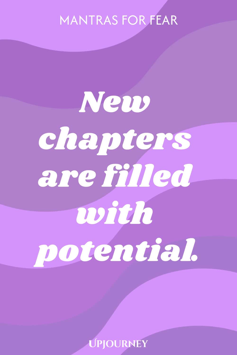 New chapters are filled with potential.