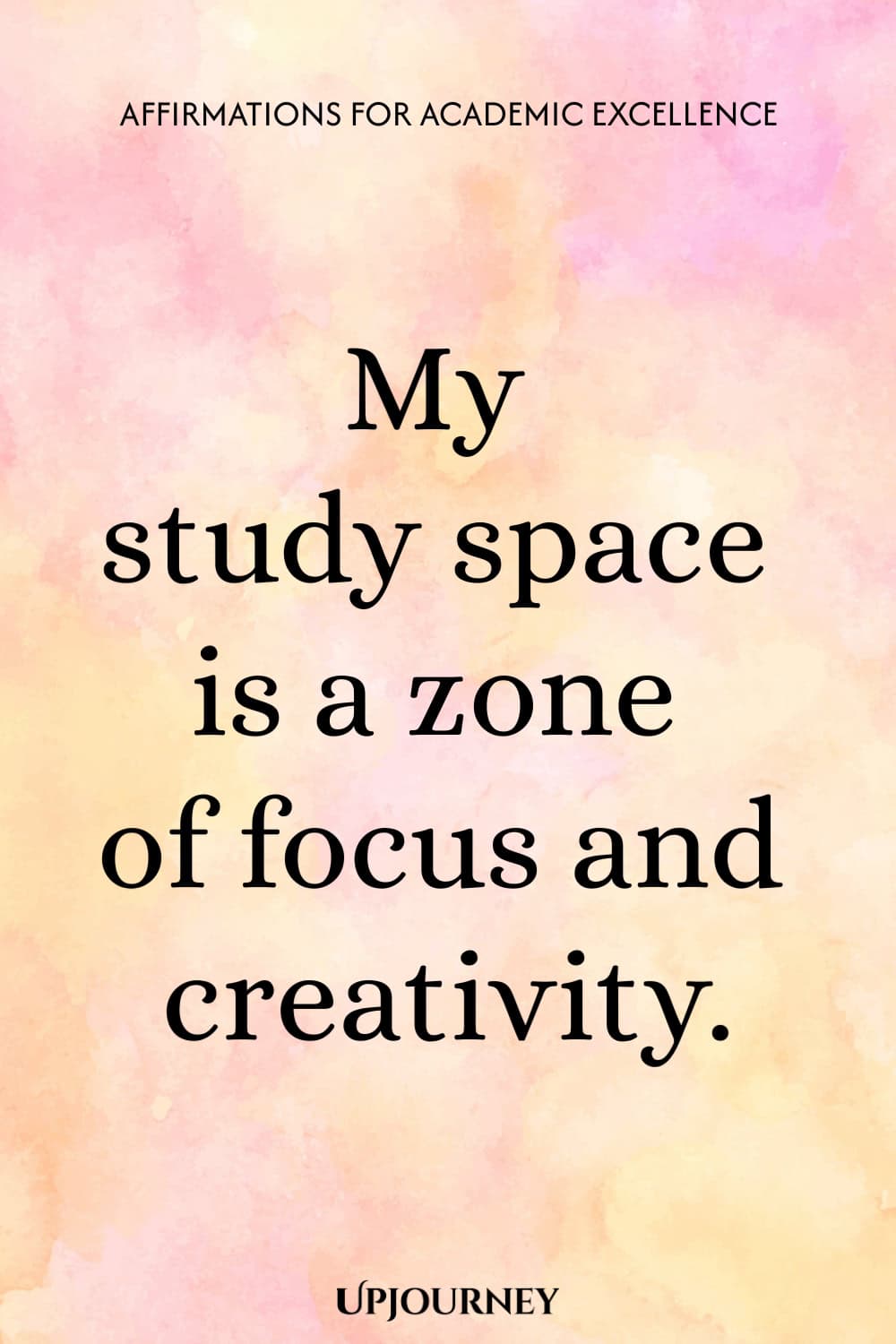 My study space is a zone of focus and creativity.
