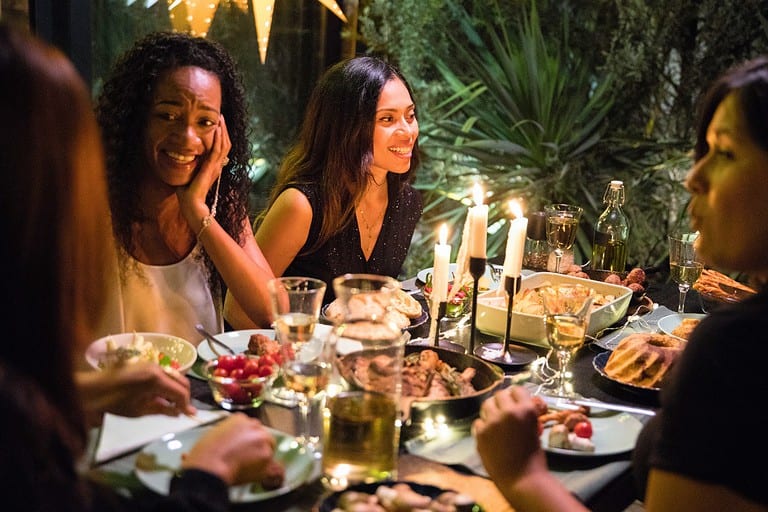 dinner captions for instagram