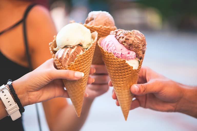 ice cream instagram captions