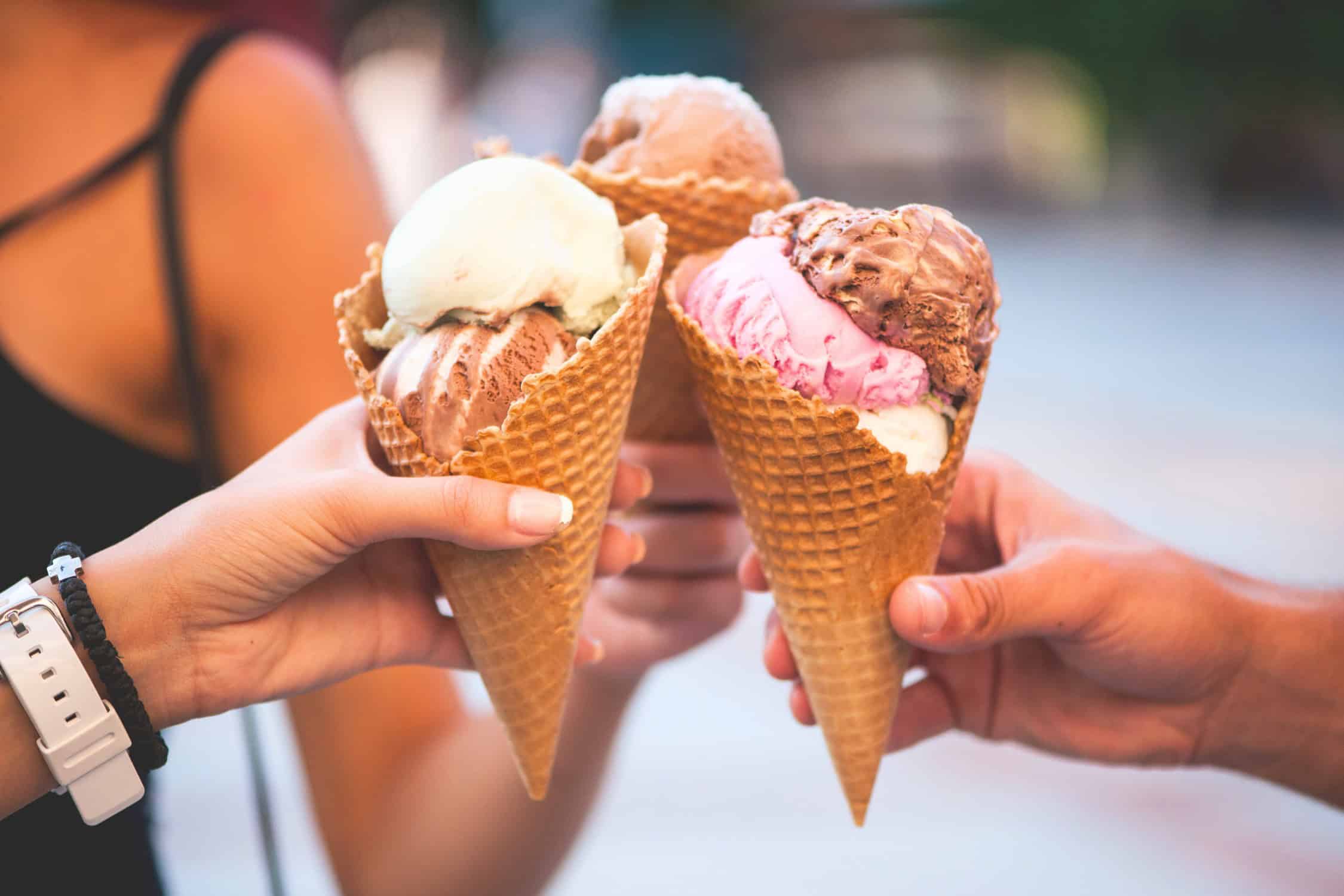 ice cream instagram captions