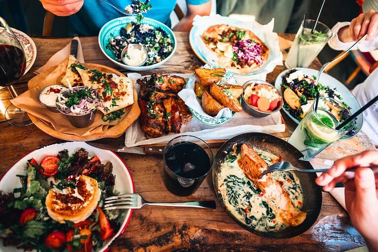 lunch instagram captions