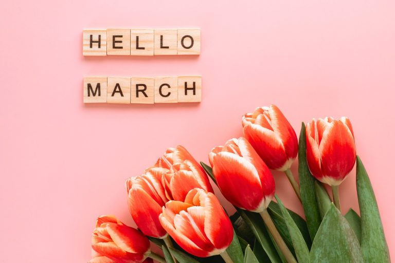 march instagram captions