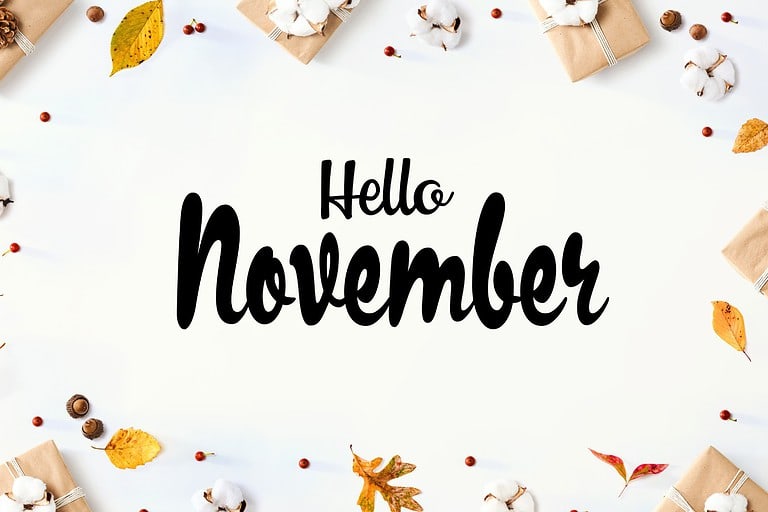 november instagram captions