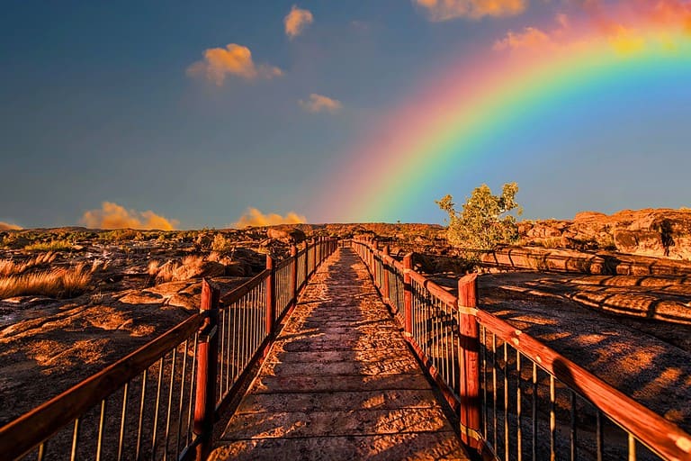 rainbow captions for instagram